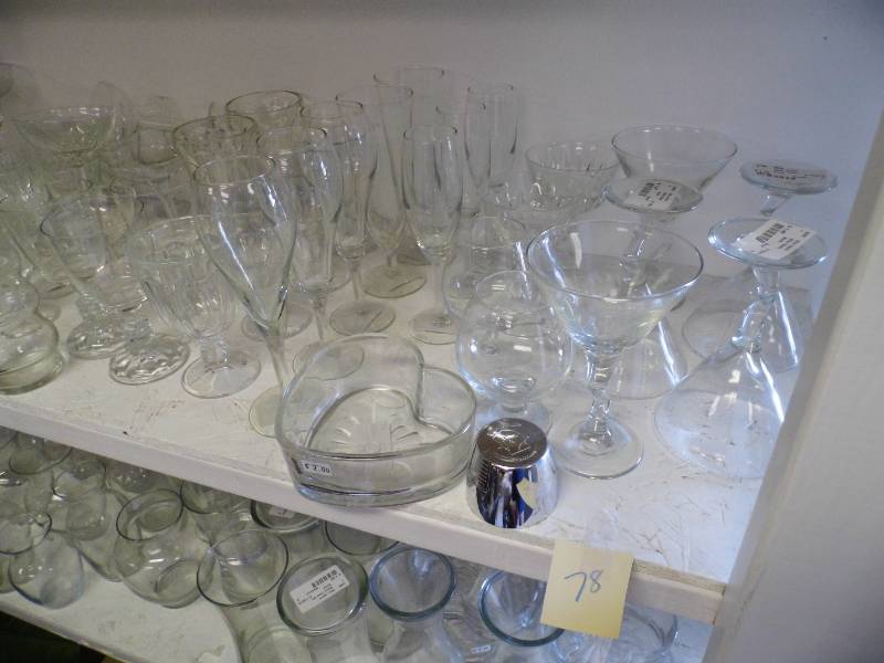 Assortment of Vases, Glasses and Containers