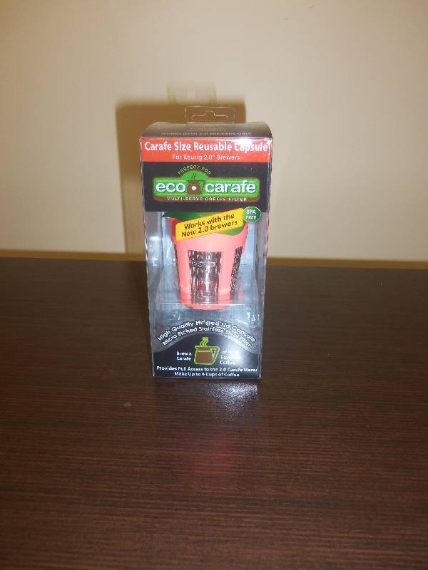 Carafe Size Reusable Capsule