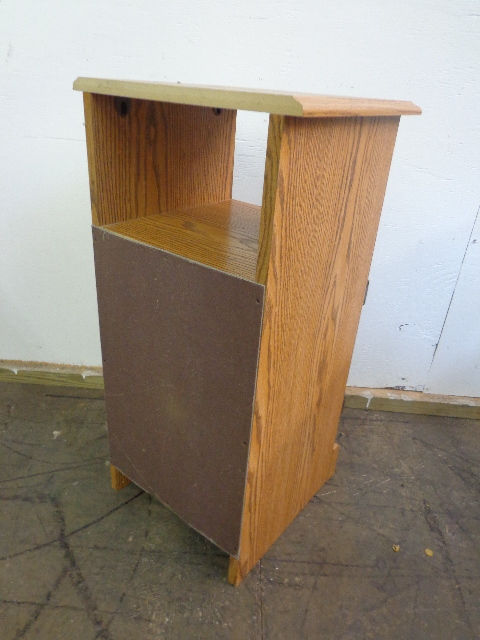 lot 15 image: Bedside Table and cabinet