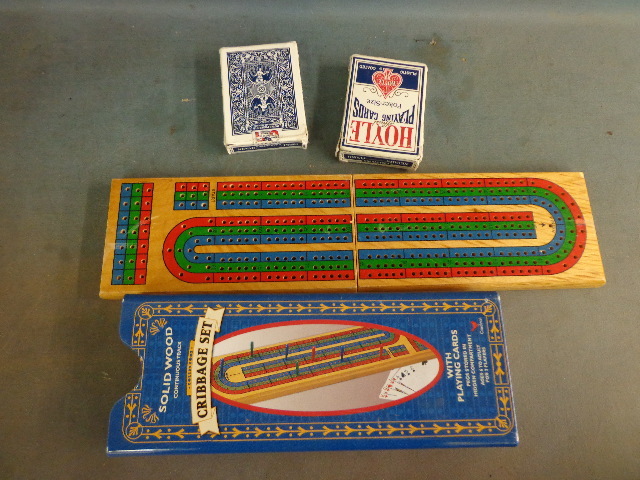 lot 24 image: Collectors Cribbage Board Set