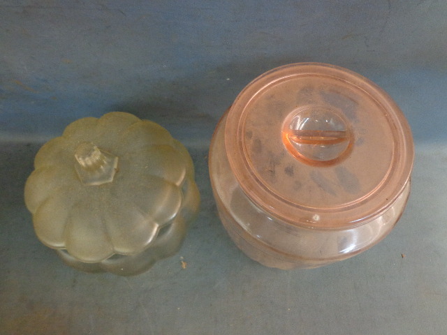 lot 41 image: Glass Jars with lids
