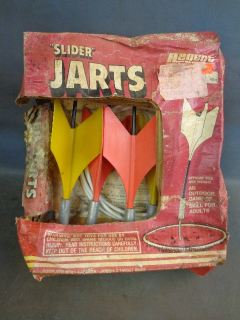 lot 58 image: NIB Slider Jarts Game