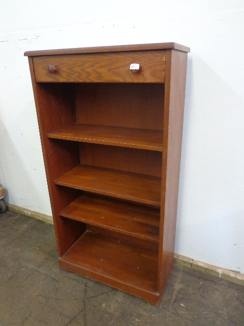 lot 102 image: Wooden Bookshelf