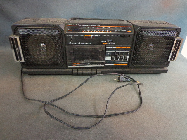 lot 112 image: Sharp Stereo Radio Cassette Player