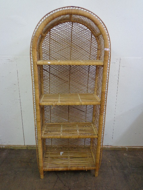 lot 115 image: Arched Wicker Stand