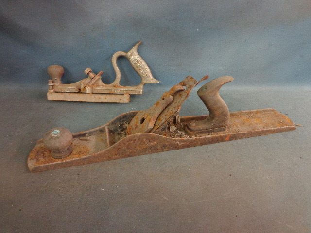 lot 126 image: Old Wood Plainers