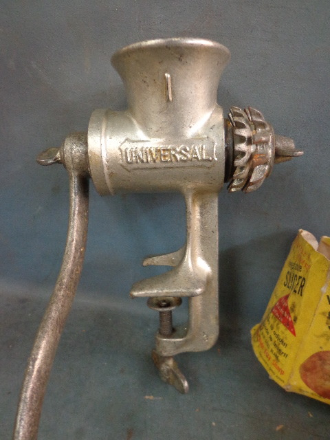 lot 130 image: Meat Grinder and slicer
