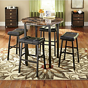Awesome High End Brand New Overstock Pub Height Dining Set
