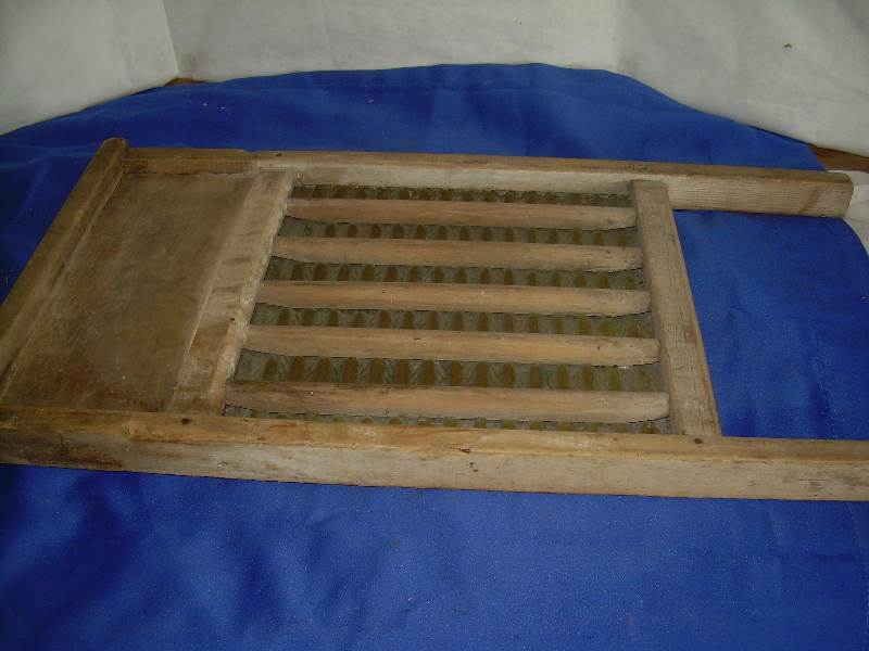 antique wash board