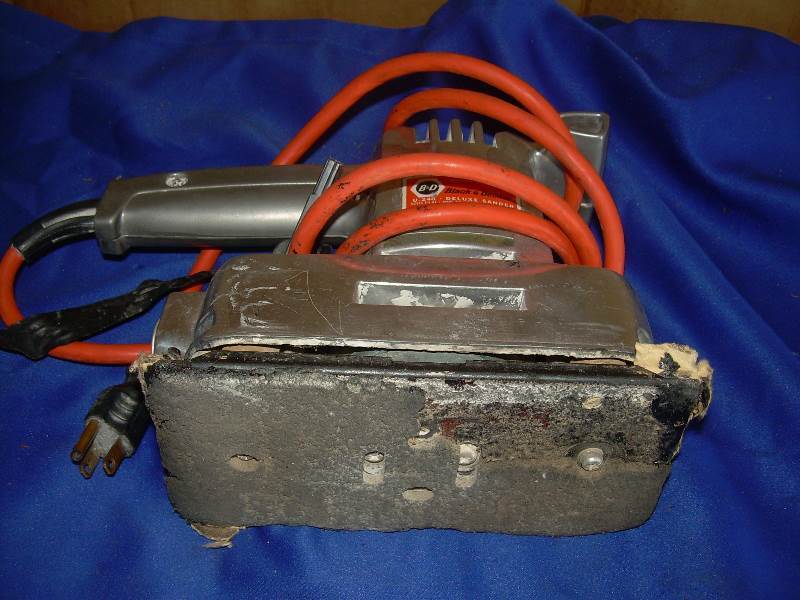 black and decker delux sander