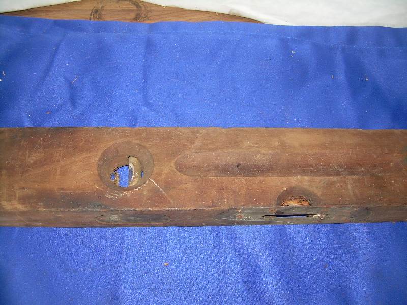 antique wooden level
