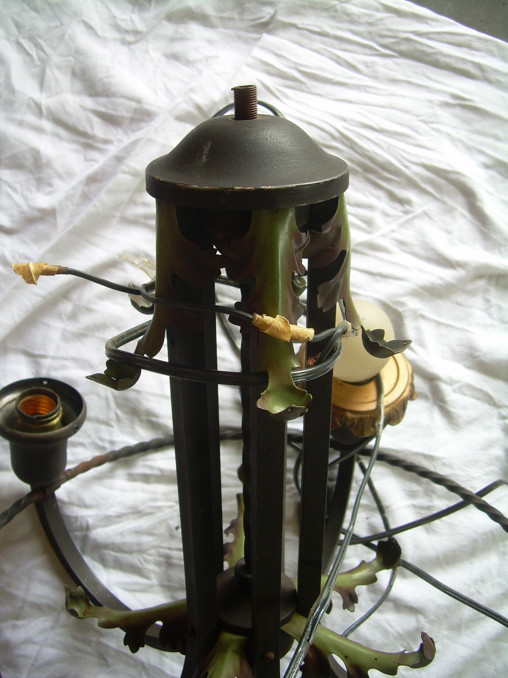 vintage light fixture