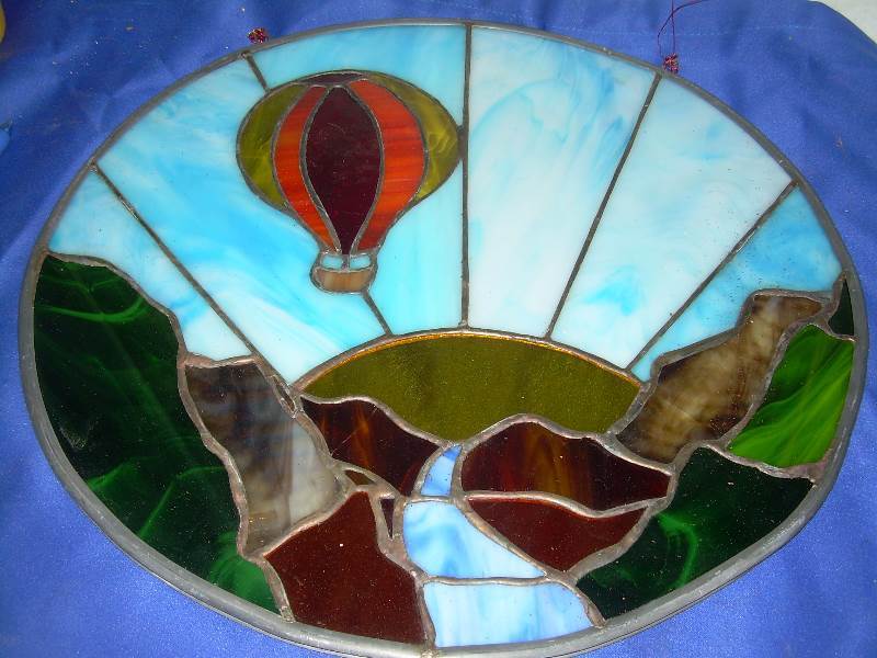lead stained glass picture
