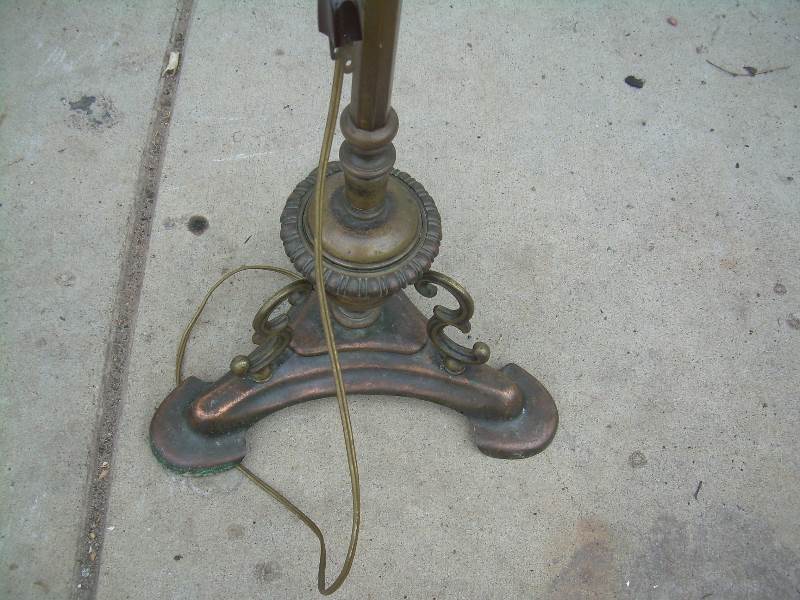 antique floor lamp