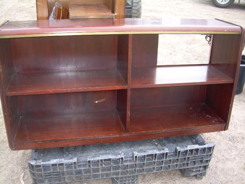 antique cherry wood cabnet