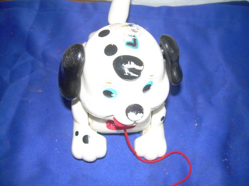 vintage pull me puppy