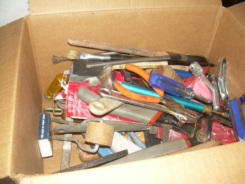 whole box misc tools and allen wrenches