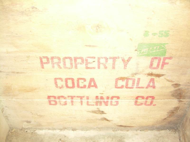 vintage coca cola crate
