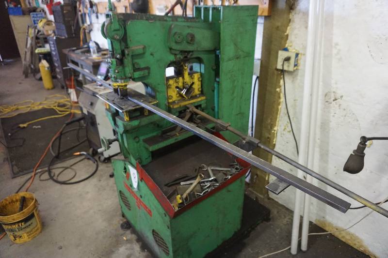 Uni Hydro 42 Ton Iron Worker Fabrication Machine