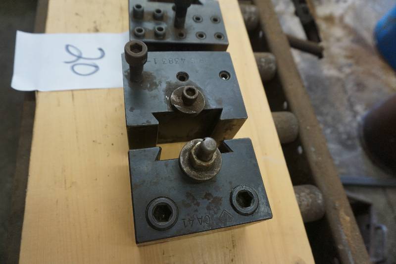 Lot of Aloris Quick Change Tool Holders In Assorted Sizes