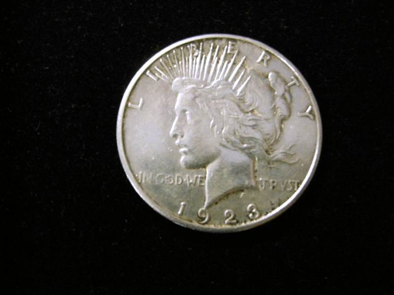 1923 Peace dollar #1