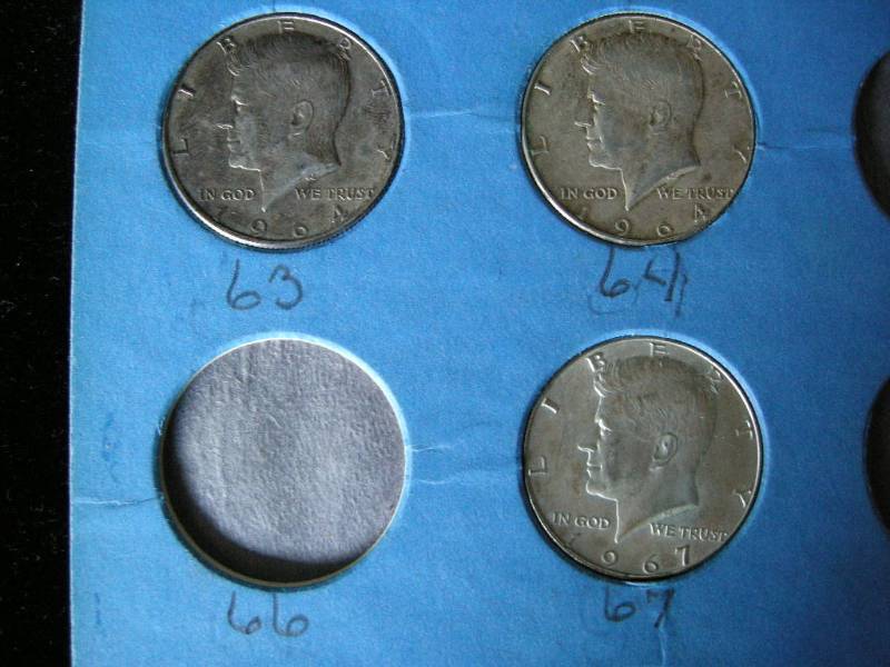 3 Kennedy 12 dollars