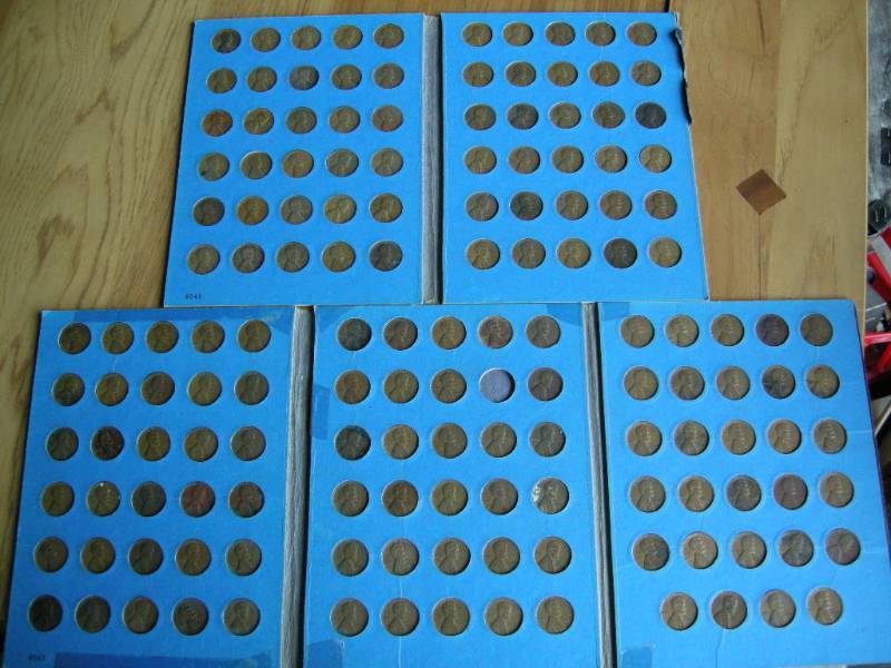 148 wheat pennies