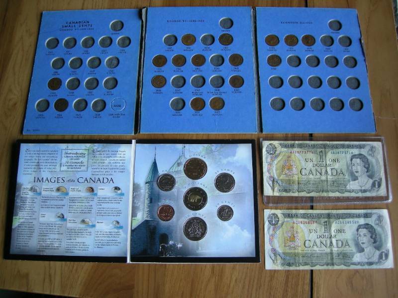 Collectible Canada currency