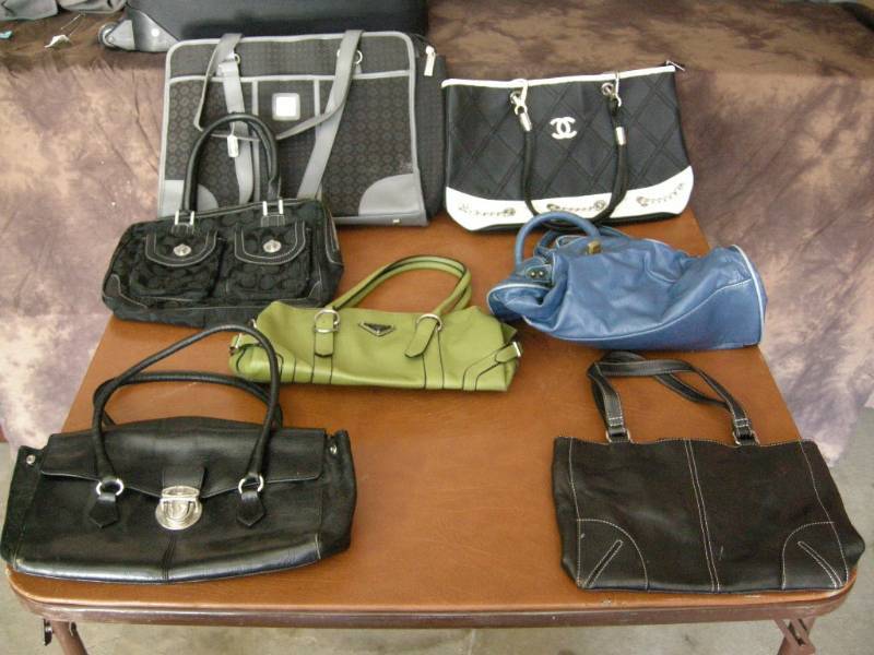 Designer type purses