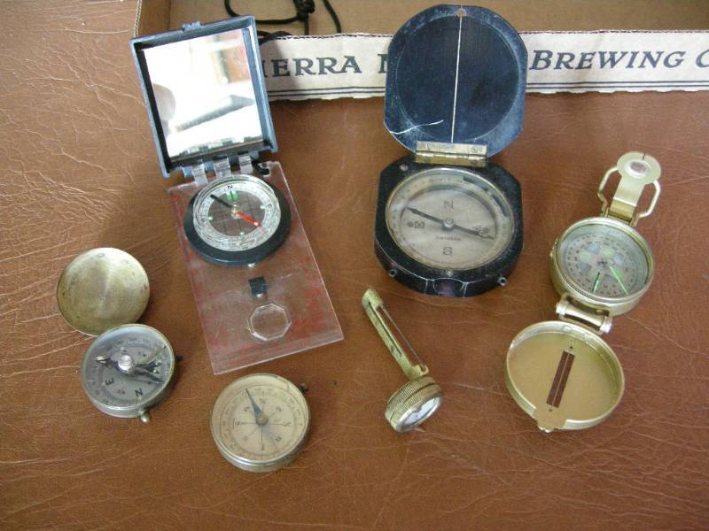 Vintage compass collection