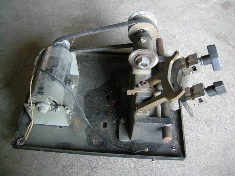 Vintage key making machine