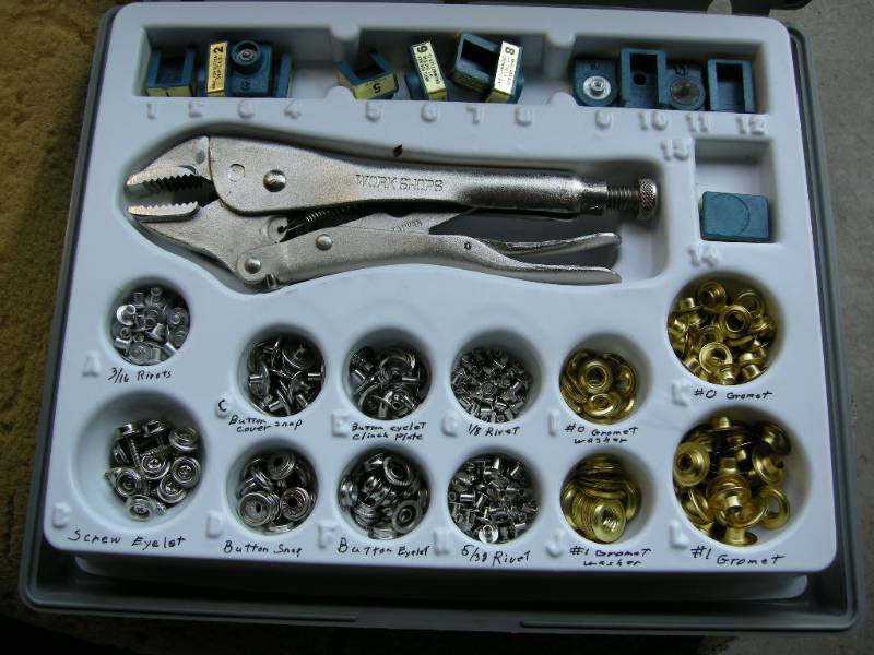 Workshops Rivet set