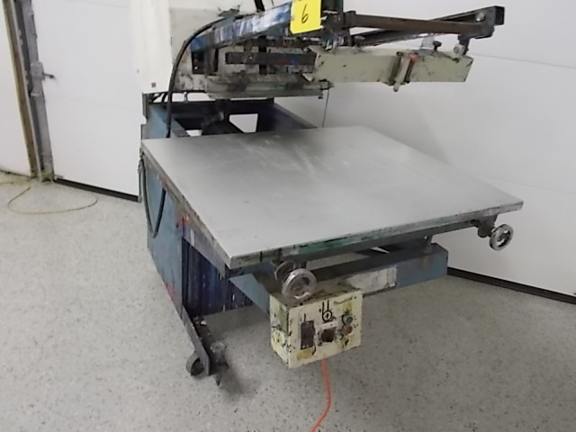 lot 6 image: Medalist Model V-14 Automatic Screen Printer