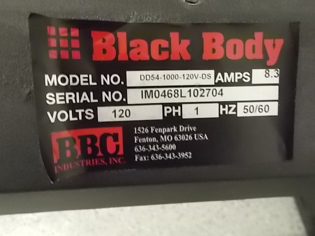 lot 9 image: Black Body Infra-Red Heater