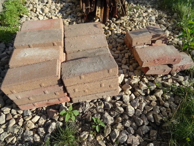 29 patio bricks