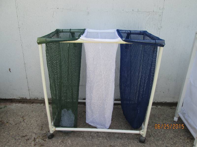 Laundry sorting organizer on wheels...