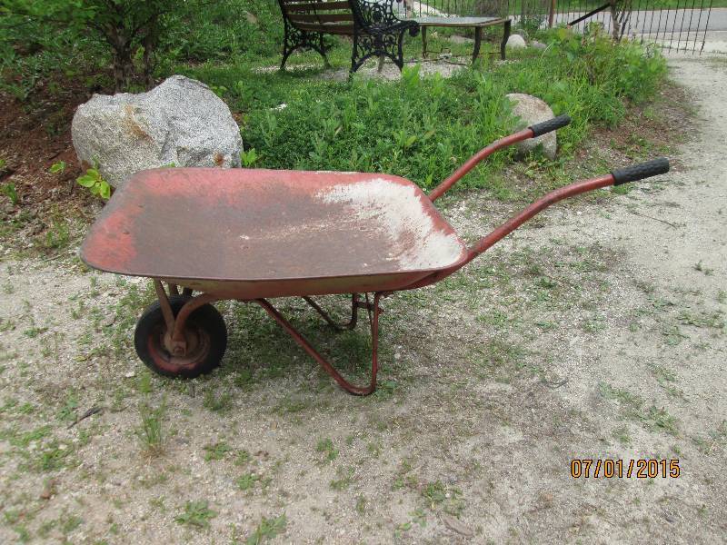 Wheelbarrow...