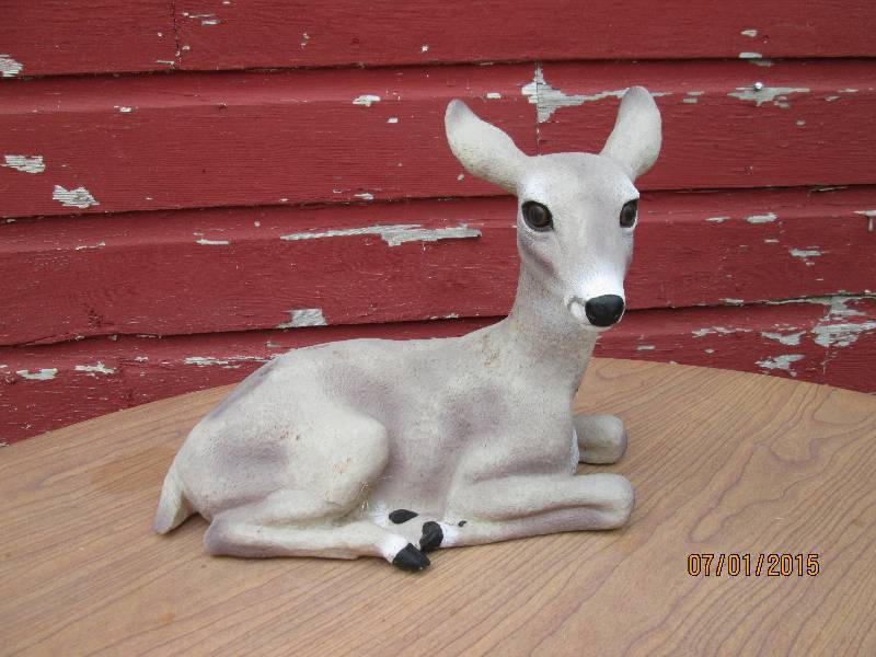 Baby deer lawn ornament...