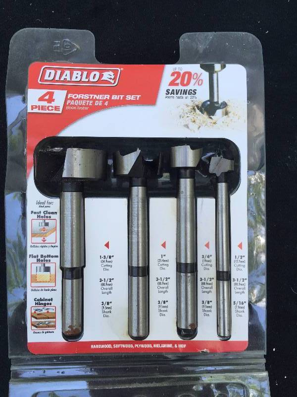 lot 36 image: Diablo 4 Piece Bit Set
