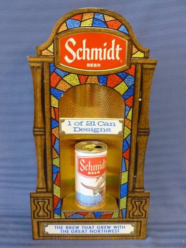 lot 12 image: Vintage Schmidt Beer