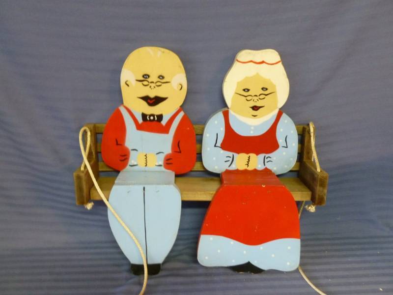 lot 24 image: Wooden Lawn Decoration
