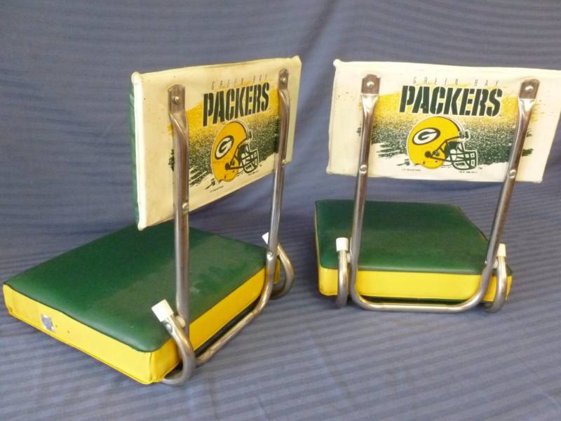 lot 59 image: Green Bay Packers Stadium Chairs