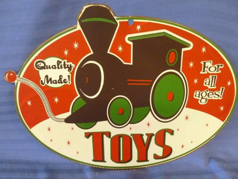 lot 159 image: Metal Sign