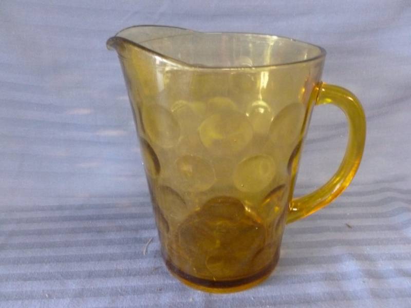 lot 173 image: Glass Pitcher