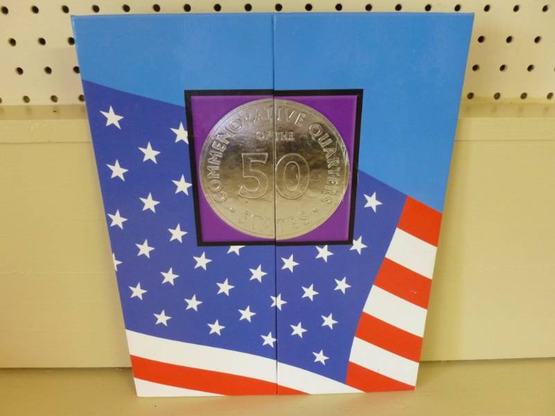 lot 194 image: Commemorative State Quarter Book