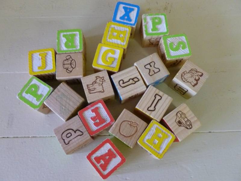 lot 195 image: Wooden Blocks