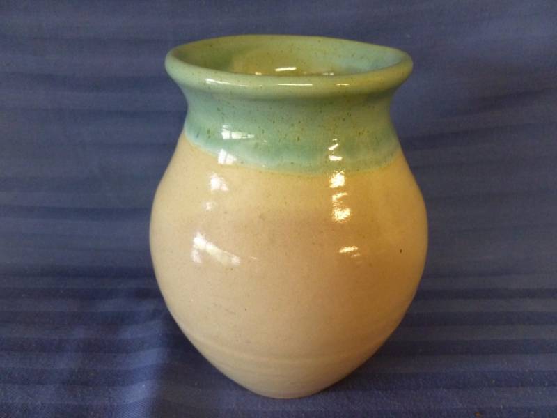 lot 206 image: Glazed Stoneware Vase
