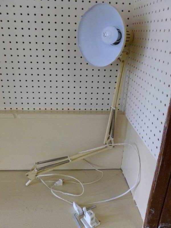 lot 239 image: Large Adjustable Lamp