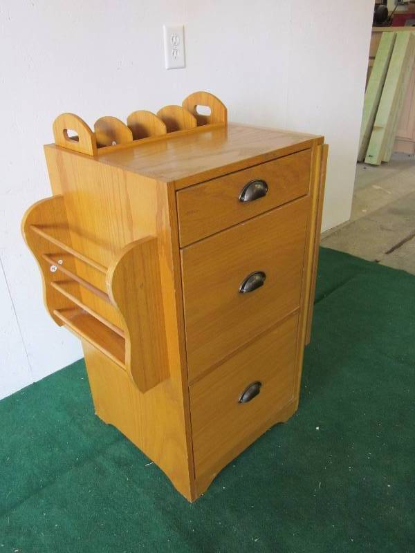 Oak Bill Payer S Desk Personal Property Remodeling Sale K Bid