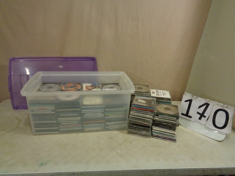 lot 140 image: Large Lot of Assorted CDs